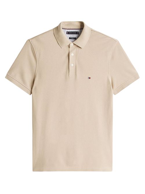Polo uomo beige in cotone Tommy Hilfiger | MW0MW17771RBT